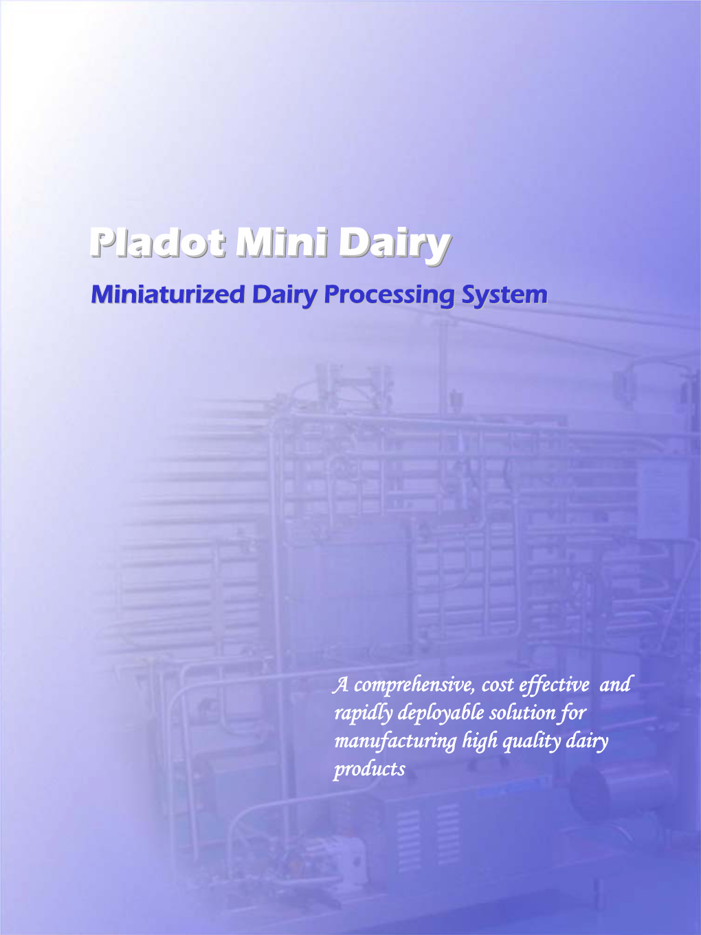 Pladot Mini Dairy Ebrochure