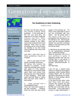 Gemstoneforecaster 32,#3 Master Copy