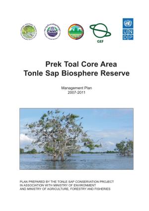 Prek Toal Core Area Tonle Sap Biosphere Reserve