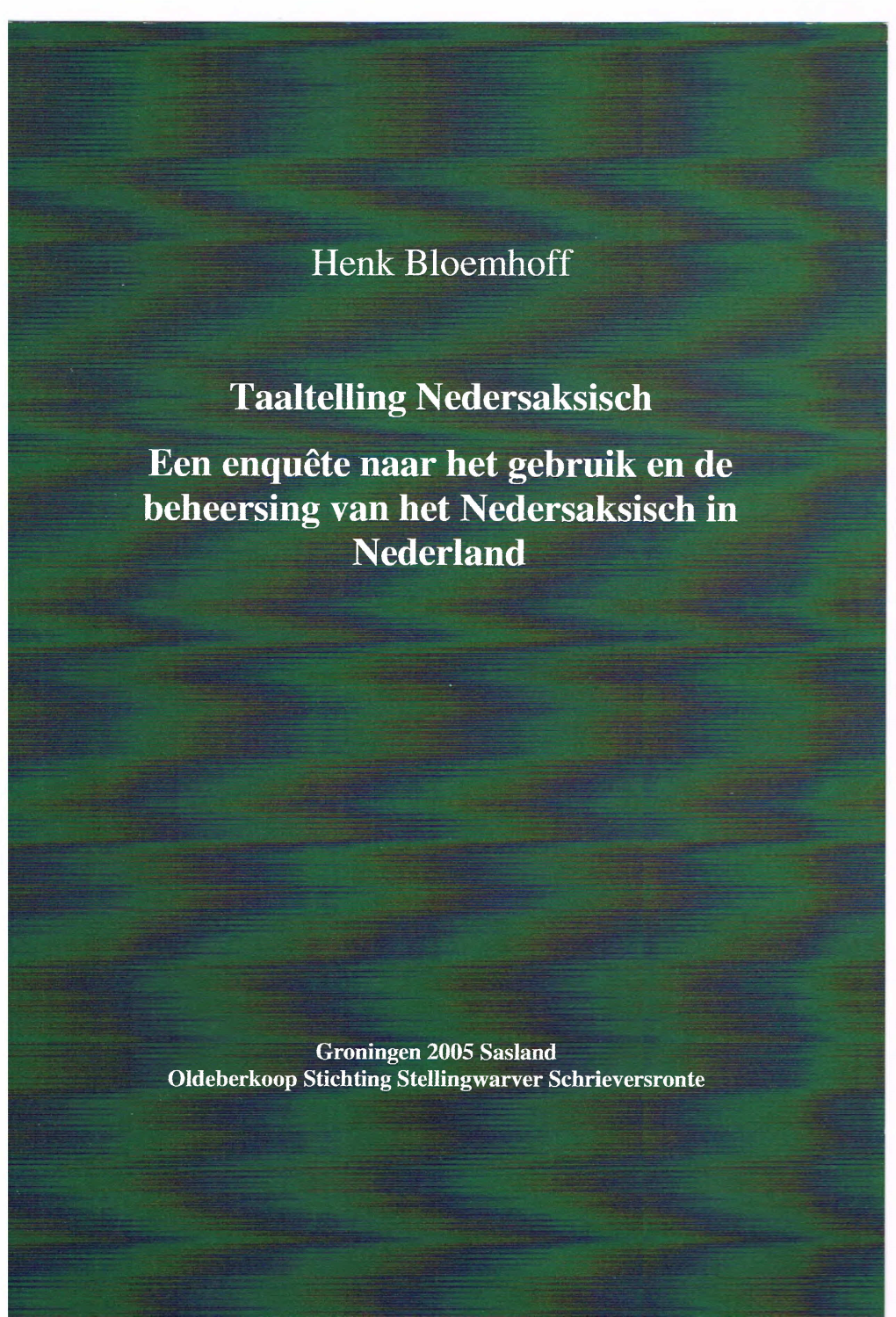 Taaltelling-Nedersaksisch-1.Pdf