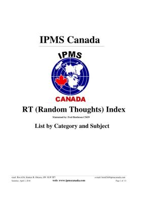 IPMS Canada RT
