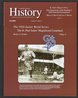 The 1924 Junior World Series the St