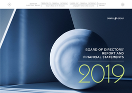 Sampo's Board of Directors' Report and Financial Statements 2019.Pdf