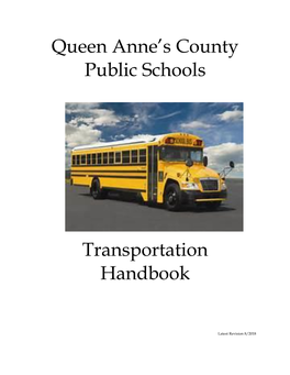 Transportation Handbook