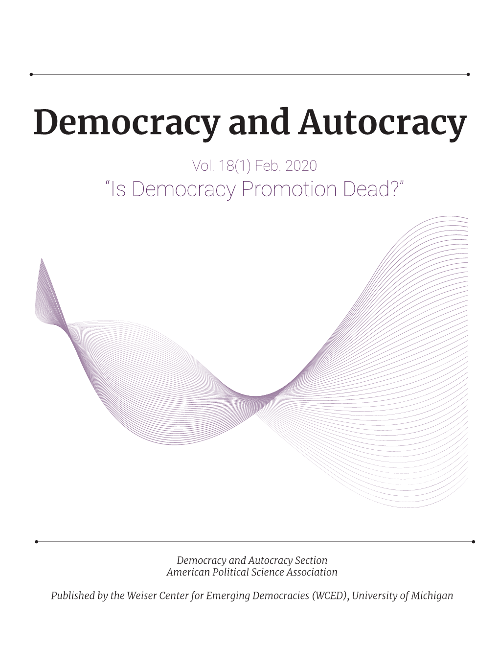 Democracy and Autocracy 18