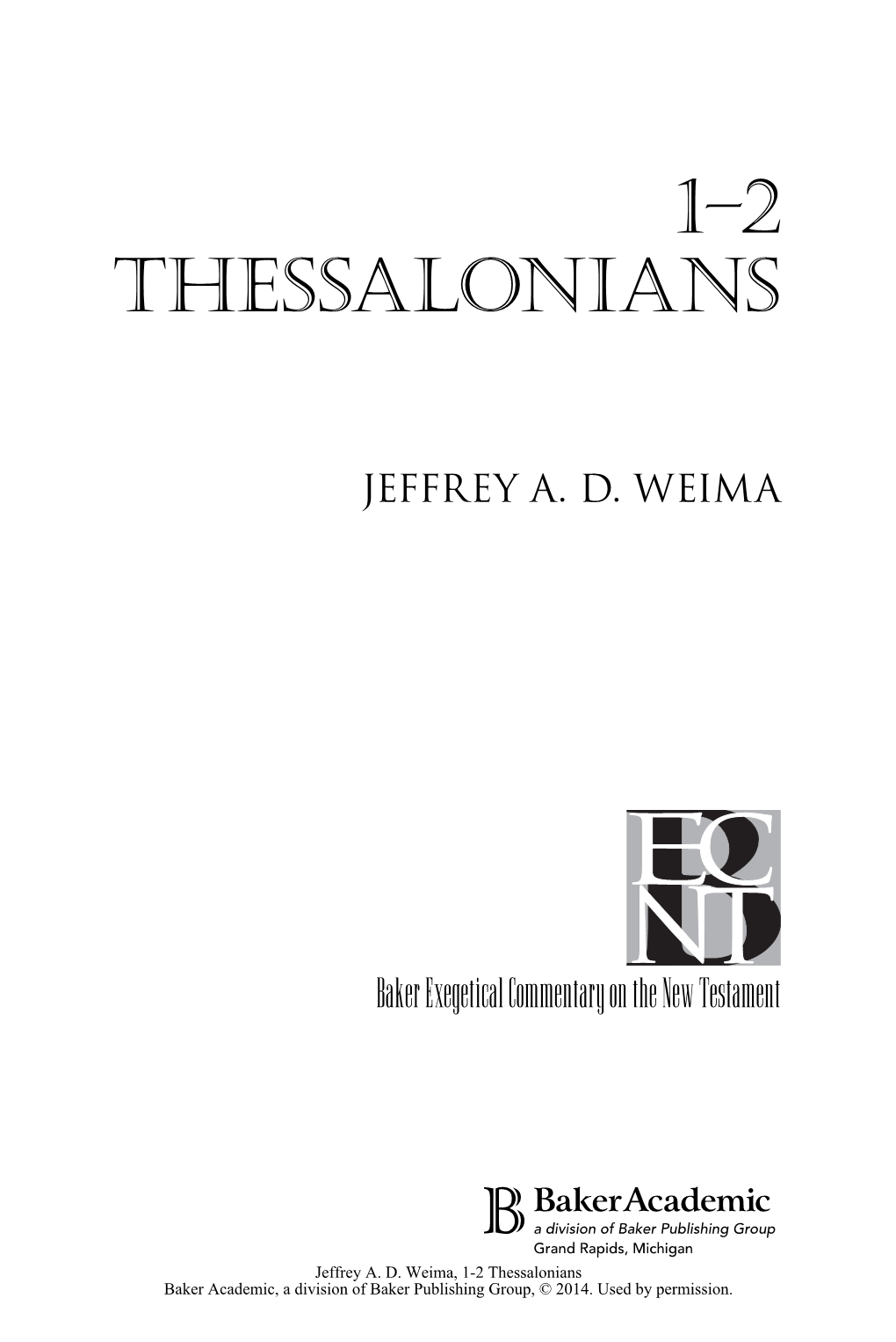 1–2 Thessalonians