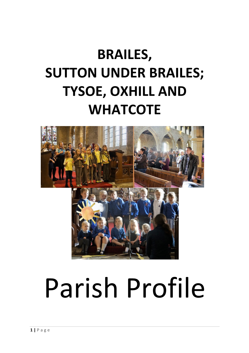 Brailes, Sutton Under Brailes; Tysoe, Oxhill and Whatcote