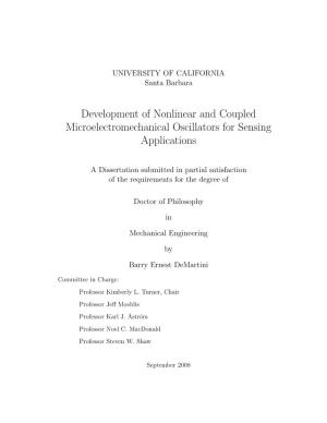 Dissertation Submitted in Partial Satisfaction of the Requirements for the Degree Of