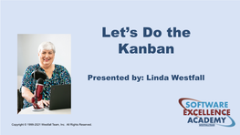 Let's Do the Kanban