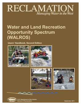 Water and Land Recreation Opportunity Spectrum (WALROS)