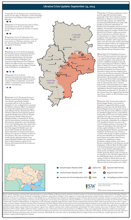 Ukraine SITREP September 23