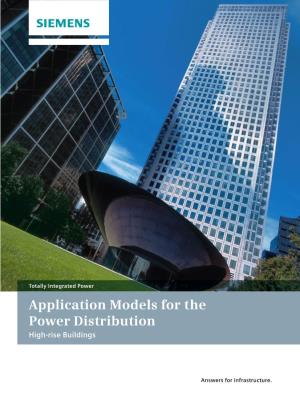 Application Models for the Power Distribution High-Rise Buildings