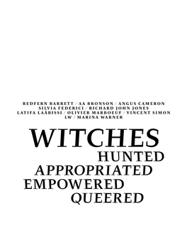 Sorcieres Witches