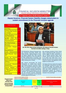 Financial Inclusion Newsletter June 2018