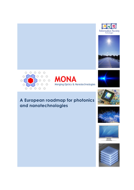 A European Roadmap for Photonics and Nanotechnologies Contents