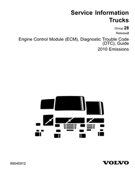 Engine Control Module (ECM), Diagnostic Trouble Code (DTC), Guide 2010 Emissions