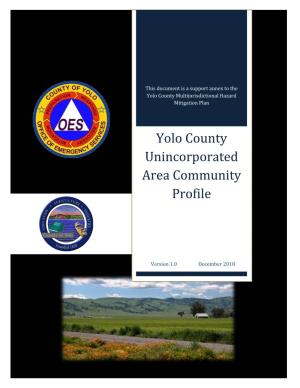 Yolo County Unincorporated Area Community Profile