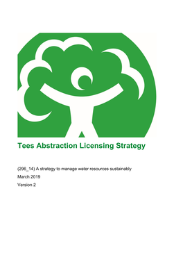 Tees Abstraction Licensing Strategy