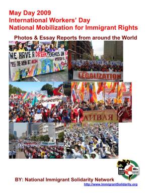 May Day 2009 International Workers' Day National Mobilization For
