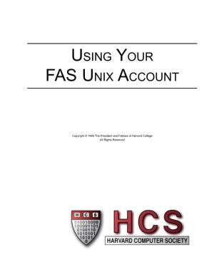 Unix Account