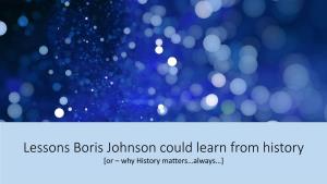 How Did Boris Johnson Win?