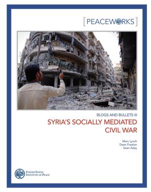 Syria's Socially Mediated Civil