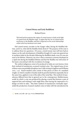 Journal of the Oxford Centre for Buddhist Studies, Vol. 8, May 2015