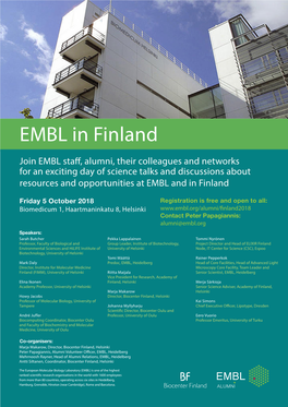 EMBL in Finland