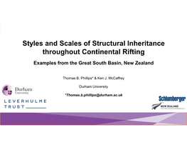 Styles and Scales of Structural Inheritance Throughout Continental Rifting