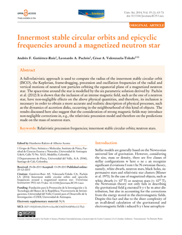 Innermost Stable Circular Orbits and Epicyclic Frequencies Around a Magnetized Neutron Star