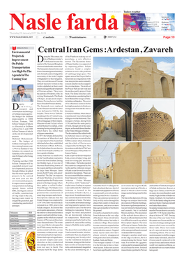 Central Iran Gems :Ardestan , Zavareh