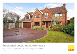 Traditional Detached Family House