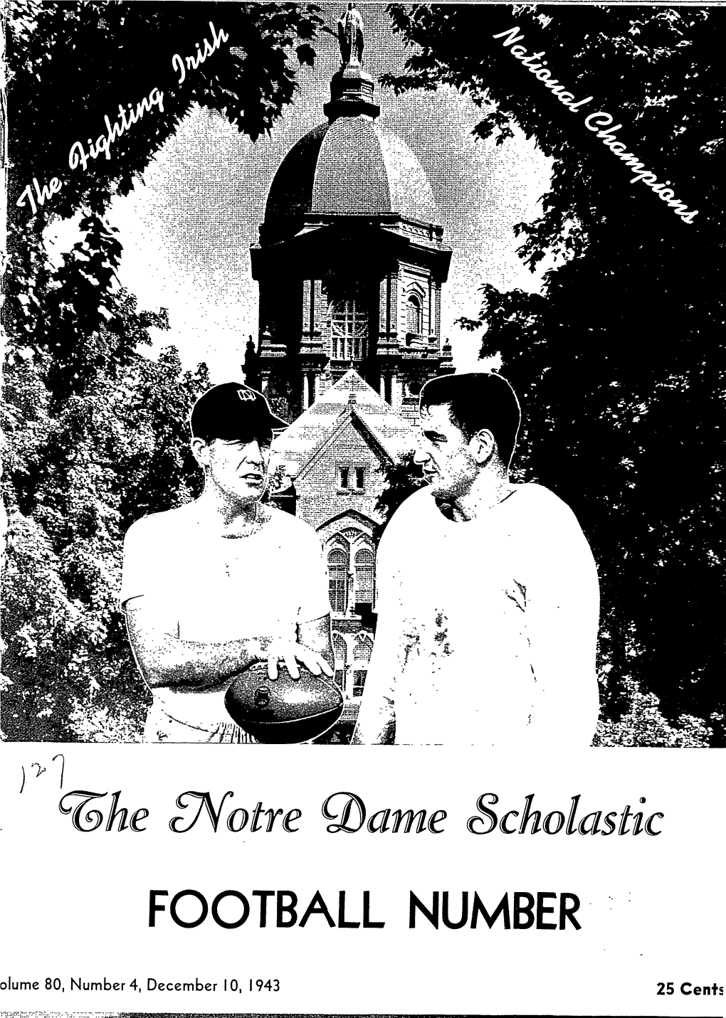 Notre Dame Scholastic, Vol. 80, No. 04