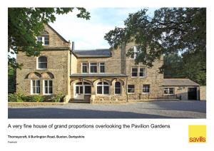 A Very Fine House of Grand Proportions Overlooking the Pavilion Gardens