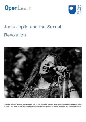 Janis Joplin and the Sexual Revolution