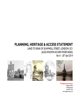 PLANNING, HERITAGE and ACCESS STATEMENT-Reva