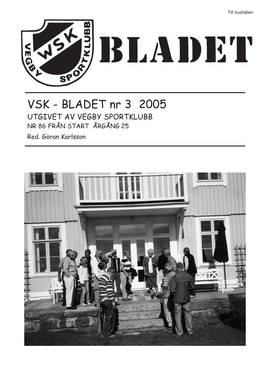 VSK Bladet 3-05 05-09-26 15.26 Sida 1