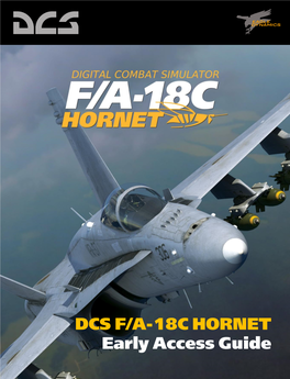 DCS F/A-18C HORNET Early Access Guide DCS [F/A-18C]