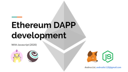 Ethereum DAPP Development
