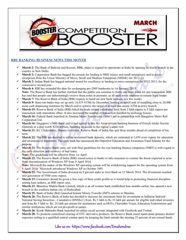 Competition Booster March