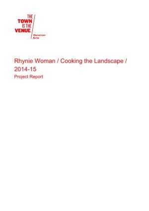 Rhynie Woman / Cooking the Landscape / 2014-15 Project Report
