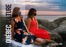 Québec Culture –December 2020-March 2021