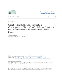 Genetic Identification and Population Characteristics of Deep-Sea