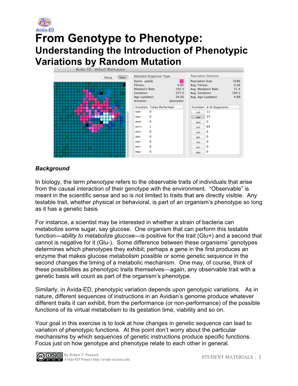 Genotype to Phenotype V2