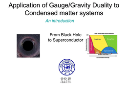 Application of Gauge/Gravity Duality to Condensed Matter Systems