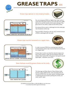 Grease Traps 101
