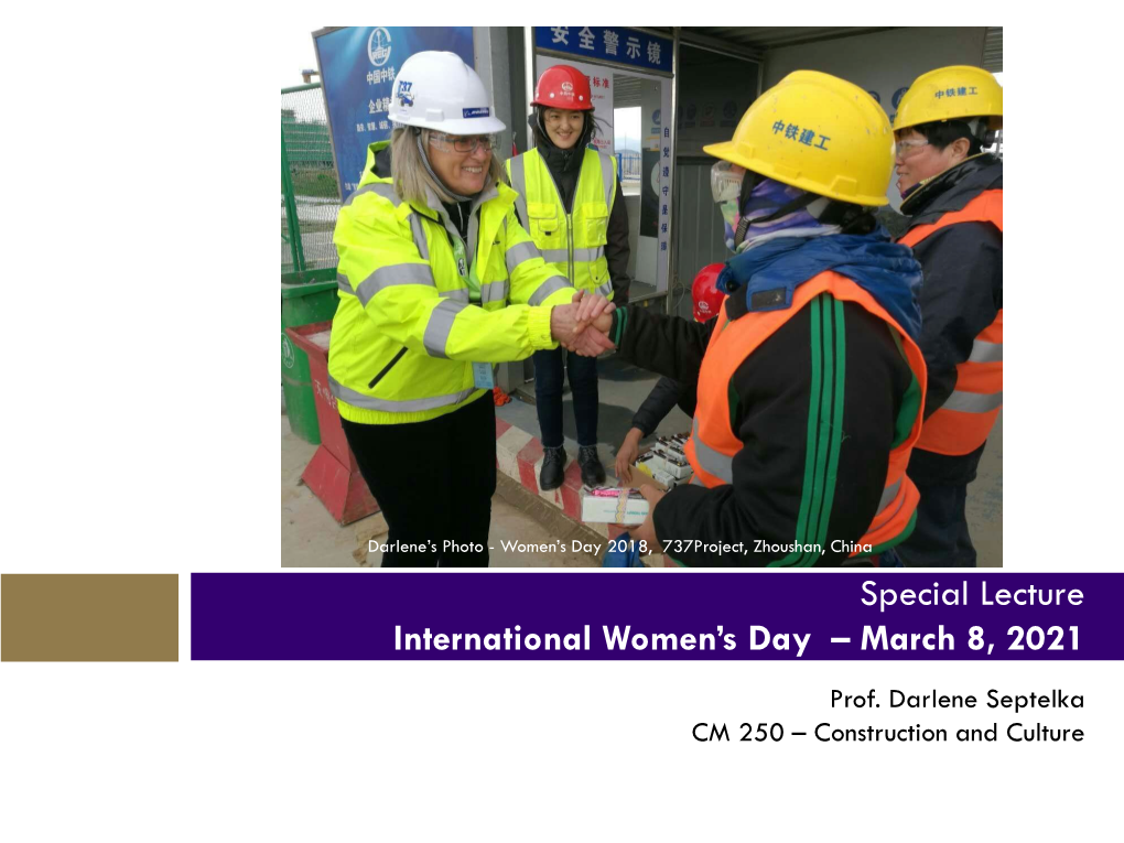 International Women's Day