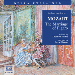 Mozart the Marriage of Figaro