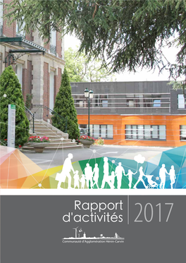 Rapport D'activités 2017 2 CAHC | Rapport D’Activités 2017 Edito