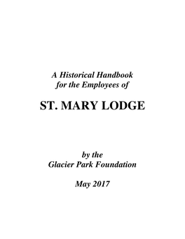 St. Mary Lodge